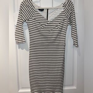 Bebe off the shoulder dress